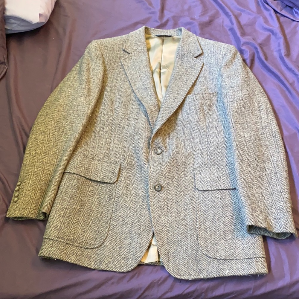 Allen Jolly Grey Wool Blazer